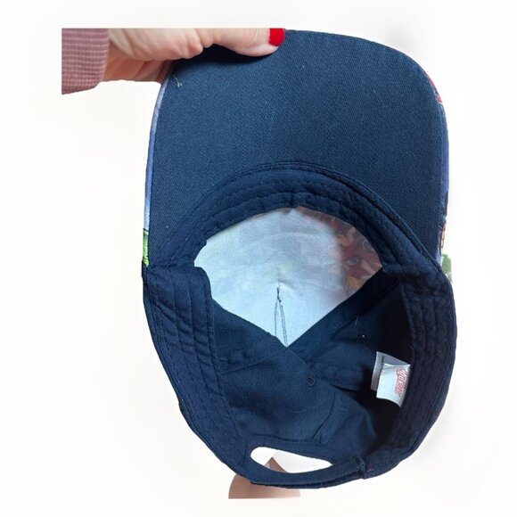 Marvel Avengers Hat Youth 4-8 Yrs Blue Adjustable Strap Back Lt Mark - Picture 6 of 9